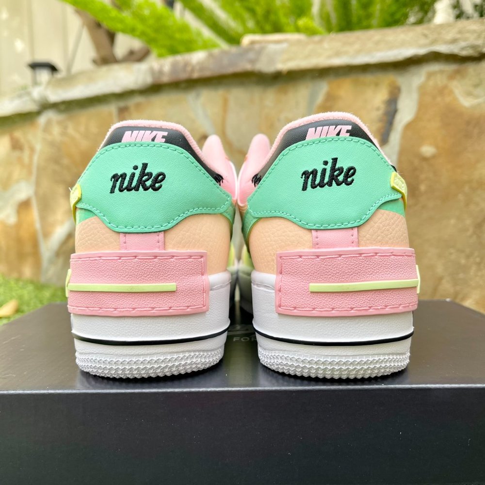 Nike Air Force 1 shadow pink shoes - Picture 4 of 4